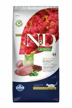 N&D GF Quinoa CAT Digestion Lamb&Fennel 5kg