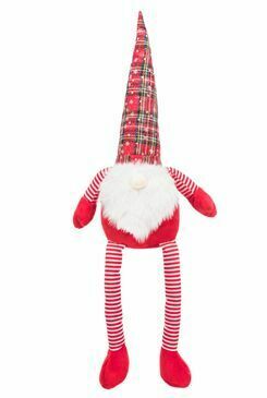 Vánoční hračka pes Skřítek XXL se zvukem 86cm TR