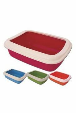 WC Katja Junior s okrajem 38x28x10,5cm modrá