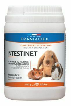 Francodex Intestinet pro hlodavce a králíky 150g