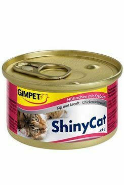 Gimcat ShinyCat konz. kuře+krab 70g