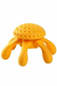 Hračka pes OCTOPUS MAXI plov. z TPR pěny, oranžová KW