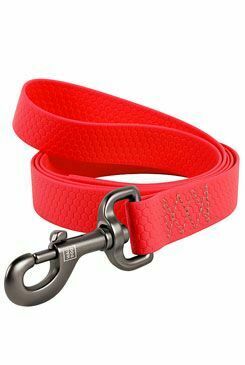 Vodítko voděod. Collartex červené(183cm/2,0cm)