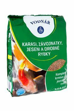 Krmivo pro karasi, závojnatky, jeseni a drobné rybky 4kg