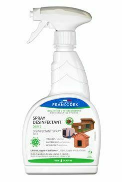 Francodex Sprej dezinfekční 5v1 750ml