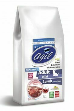 Agil Adult MINI Sensitive GF Lamb&Venison 2kg
