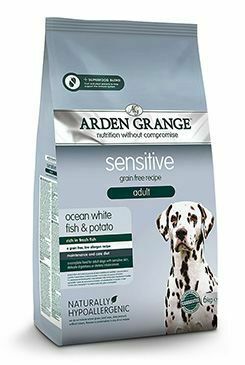 Arden Grange GF Dog Adult Sen.Oc.White Fish&Potato 6kg