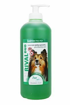 Šampon Bea antiparazitární Rival DUO pes,dl.srst 570ml
