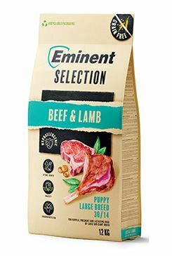 Eminent Selection Dog Puppy Large Breed Beef&Lamb 12kg