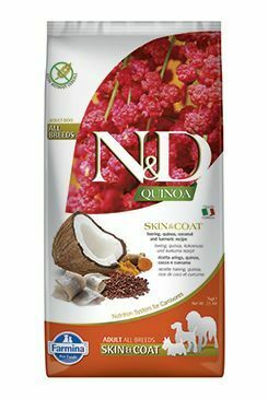 N&D Quinoa DOG Skin&Coat Herring Adult M/L 7kg