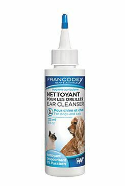 Francodex Čisticí roztok na uši, psy a kočky 125ml