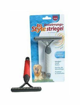 Hrablo na srst s rotačními zuby 2cm/10-15cm TR