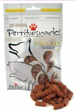 Perrito snacks Chicken Nibbles pro psy a kočky 50g