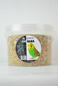 FINE PET Super Mix Andulka vědro 2kg