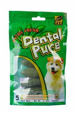 Pochoutka dentální DENTA-PURE 8cm 5ks