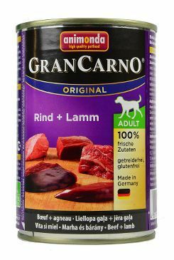 Animonda pes GRANCARNO konz. ADULT hovězí/jehněčí 400g
