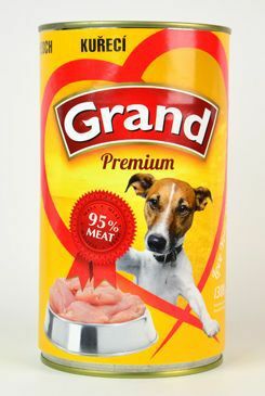 GRAND konz. pes drůbeží 1300g