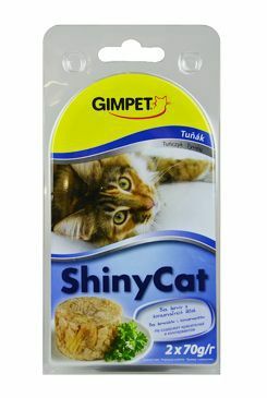 Gimpet ShinyCat konz. tuňak 2x70g