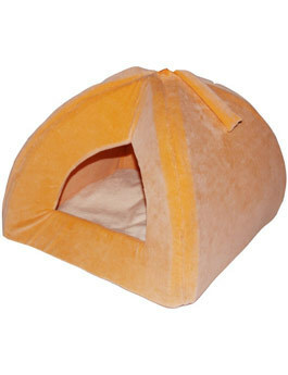 Pelech domek iglů 35x35cm Oranžová 1ks