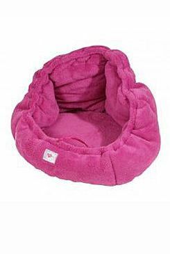 Pelech hnízdečko ADRIANA 50cm tm.růžová A27