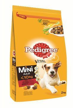 Pedigree Dry Adult Small Dog Beef&Vegetables 2kg