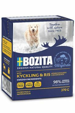Bozita DOG Naturals BIG Chicken & Rice/ kuře & rýže 370g