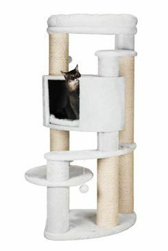 Škrabadlo pro kočky ZITA XXL 147cm bílá TR