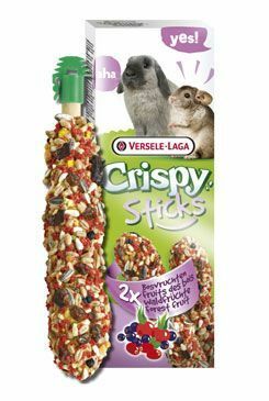 VL Crispy Sticks Rabbits-Chinchillas Forest Fruit 2x55g