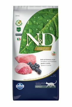 N&D PRIME CAT Adult Lamb&Blueberry 5kg