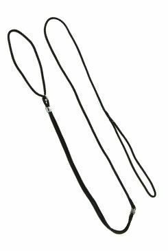 Vodítko DINOFASHION předváděcí šňůra 130cm/5mm černé