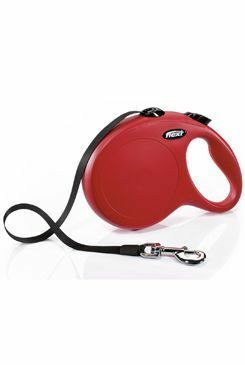 Vodítko FLEXI Classic New L pásek 8m/50kg červená
