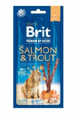 Brit Premium Cat by Nature Sticks Salmon&Trout (3pcs)