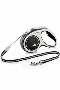 Vodítko FLEXI Comfort New M lanko 5m/20kg černá