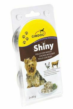 Gimdog ShinyDog konz. kuře+hovězí 2x85g