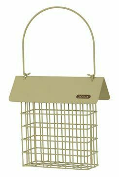 Krmítko venk.CUBICO na loj.bl. kov zelená 29cm Zolux