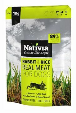 Nativia Real Meat Rabbit&Rice 8kg