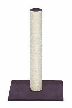 Škrabadlo sloupek Skai 38x38x59cm hnědá KAR