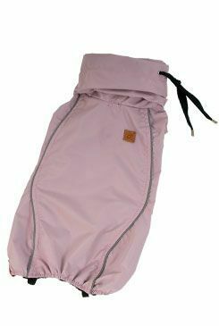 Pláštěnka pro psy CLOUDY XL starorůžová