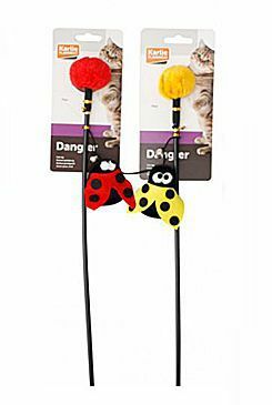 Hračka kočka Udice Happy brouček KAR