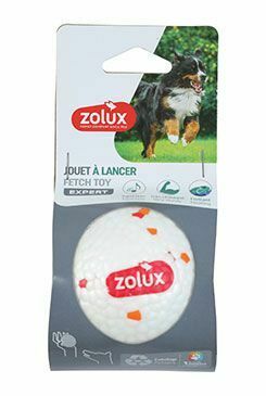 Hračka pes ETPU míček pískací Zolux