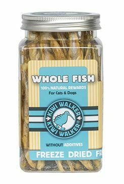 Pochoutka mrazem sušené celé rybky 70g Kiwi