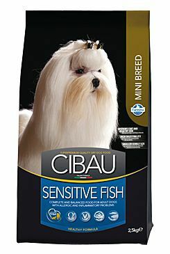 CIBAU Dog Adult Sensitive Fish&Rice Mini 2,5kg