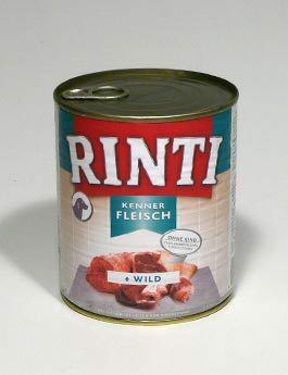 Rinti Dog konzerva zvěřina 800g