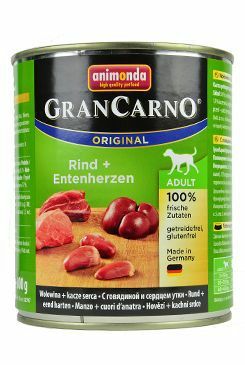 Animonda pes GRANCARNO konz. ADULT hov/kach.srdce 800g