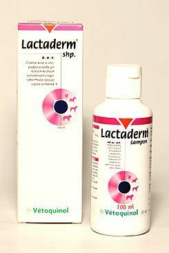 Lactaderm šampon 100g pro psy a kočky