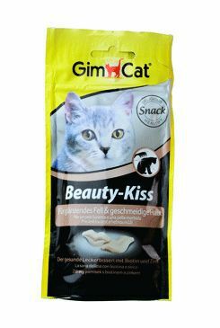 Gimpet kočka Pusinky na srst Beauty-Kiss 40g