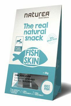 Naturea pamlsky Natural snack pes rybí kůže 35g