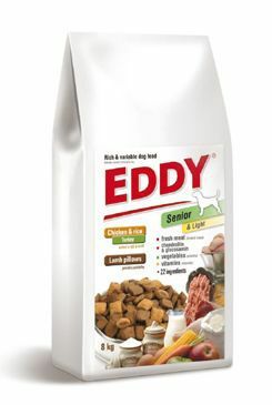 EDDY Senior&Light  Breed  polštářky s jehněčím 8kg