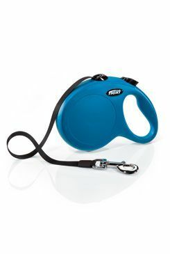 Vodítko FLEXI Classic NEW L pásek 5m/50kg modrá