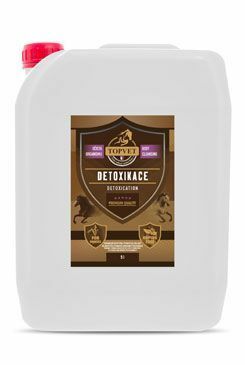 Detoxikace sirup pro koně TOPVET 5l